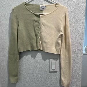 Cropped sweater
